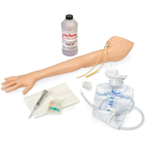 Simulador de Braço Pediátrico para Punção Venosa e Injeção Intramuscular - Tom de Pele Claro