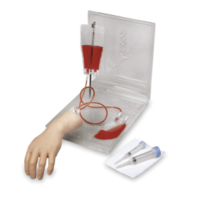 Simulador de Mão para Injeções IV Portátil - Tom de Pele Claro